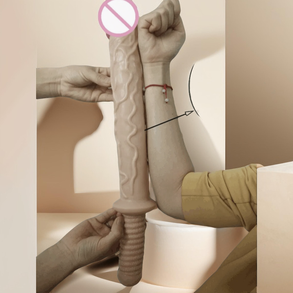 18.5inch Realistic Handheld Dildo