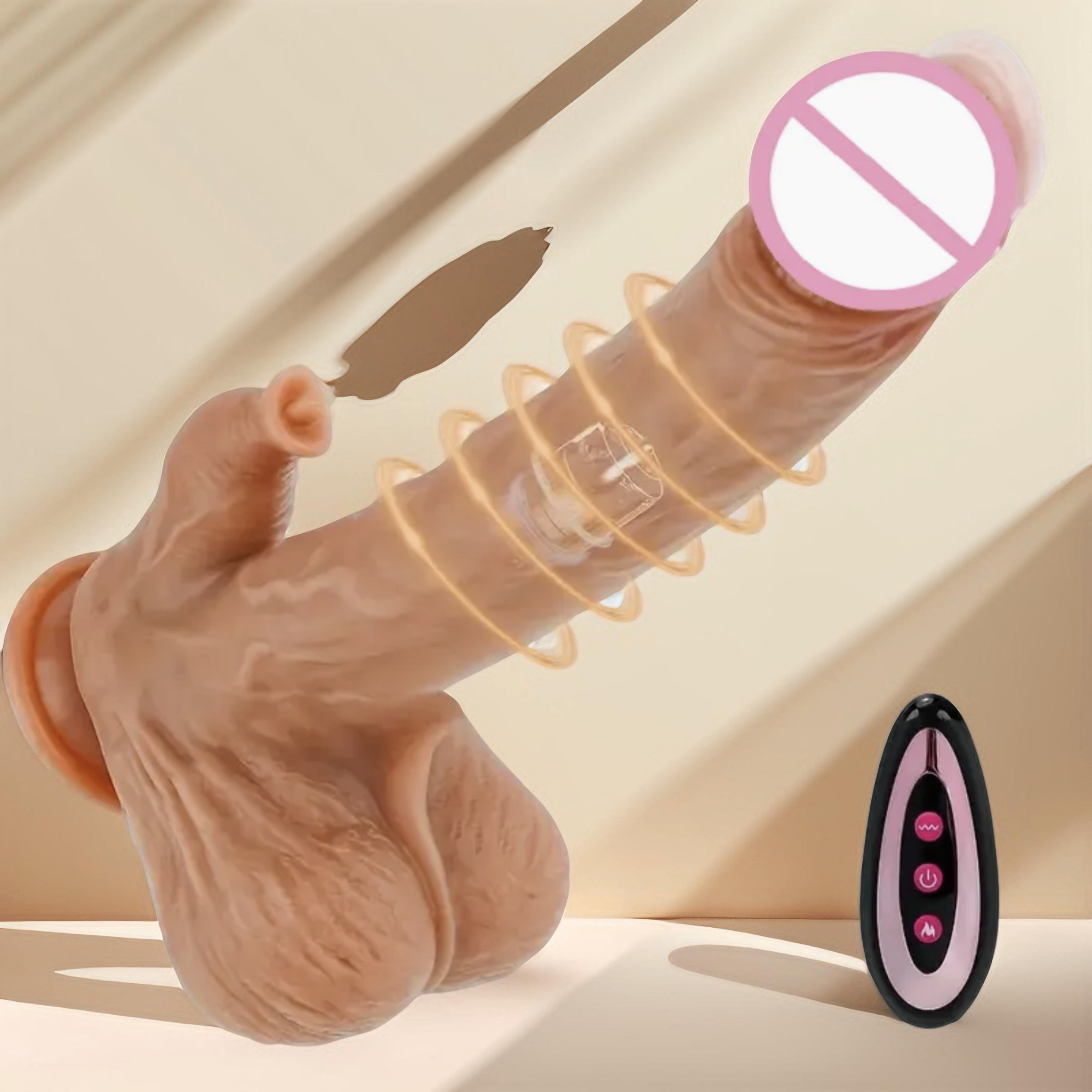 Remote Control Dildo - 8.5 inch