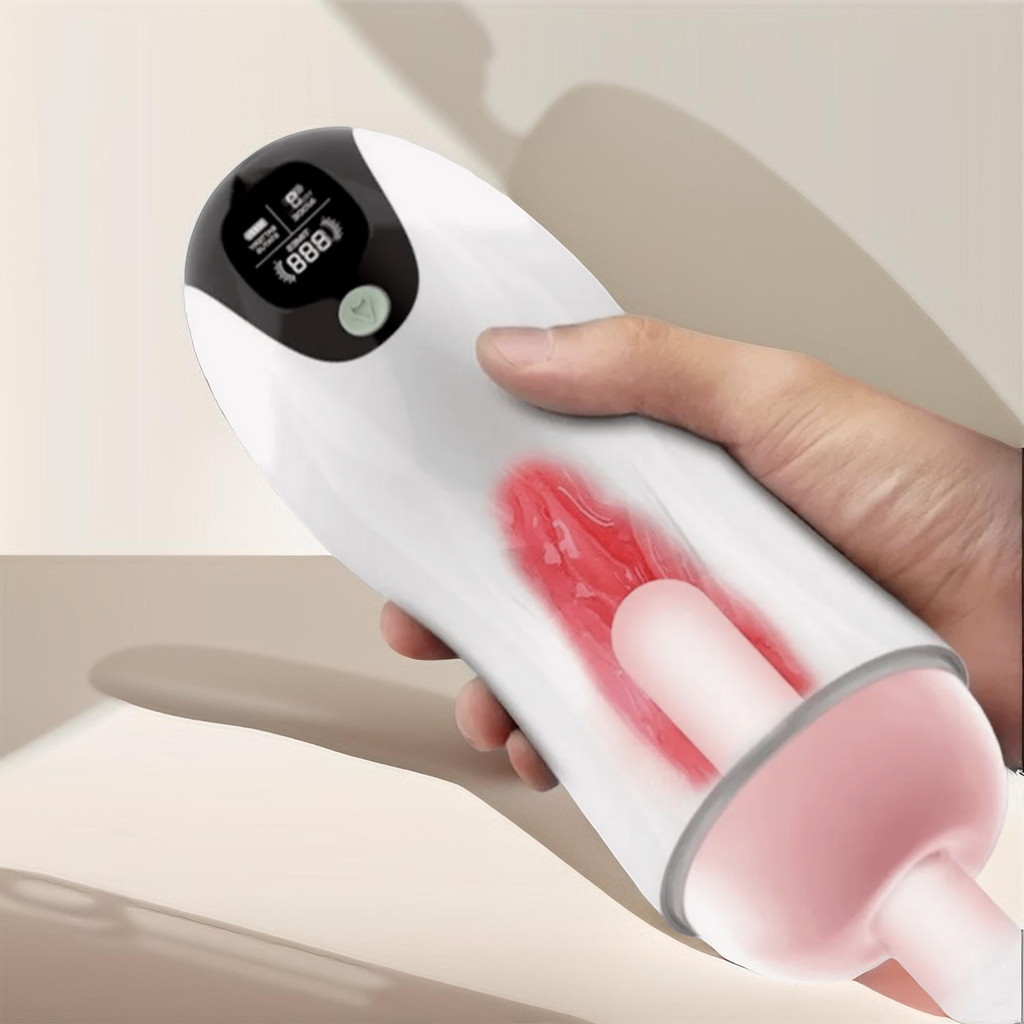 Automatic Male Masturbator - pocketable sucking cup.