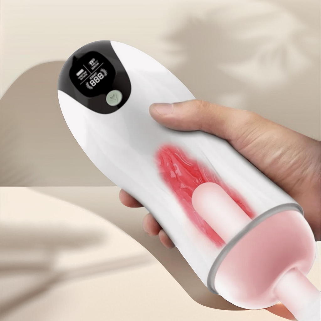 Automatic Male Masturbator - pocketable sucking cup.