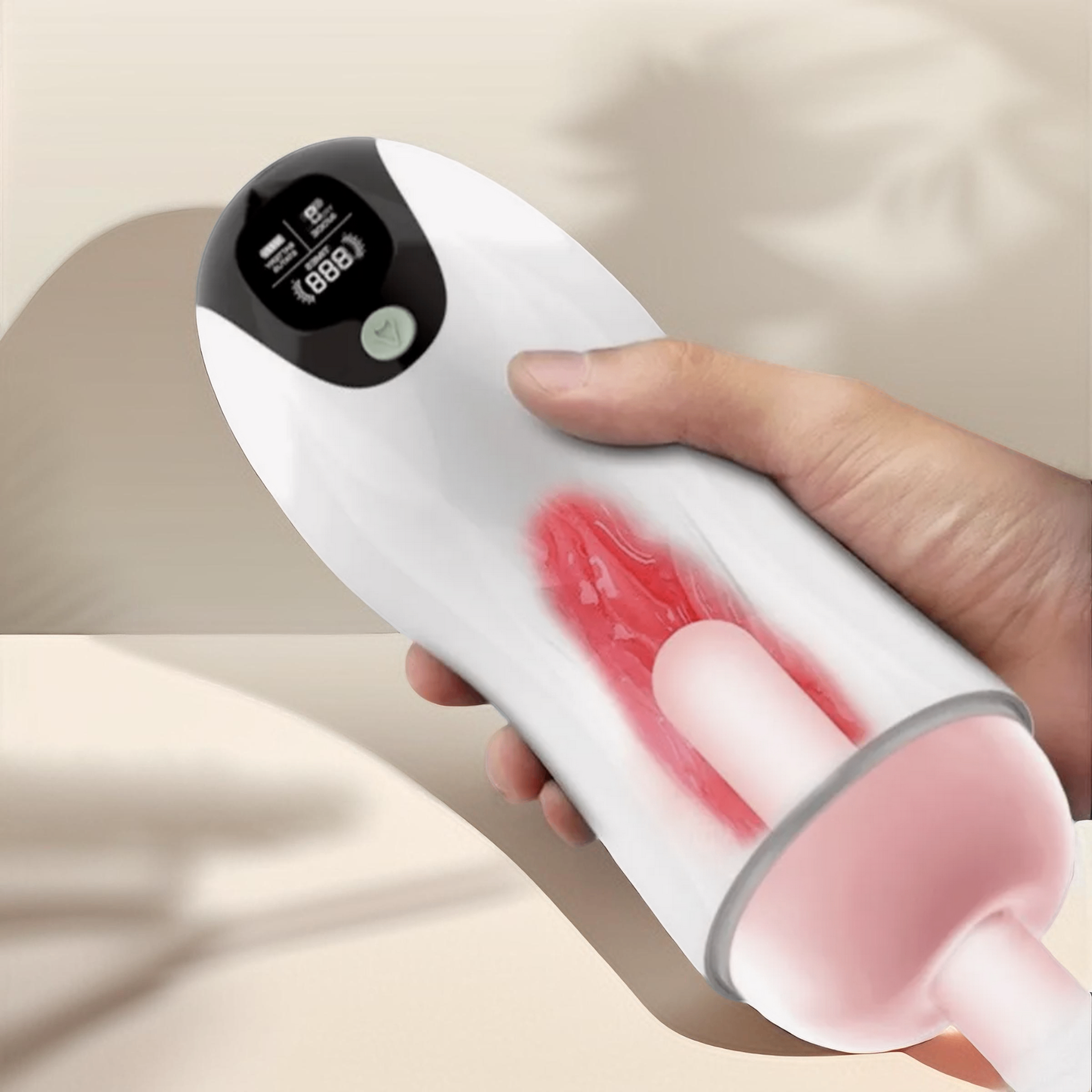 Automatic Male Masturbator - pocketable sucking cup.